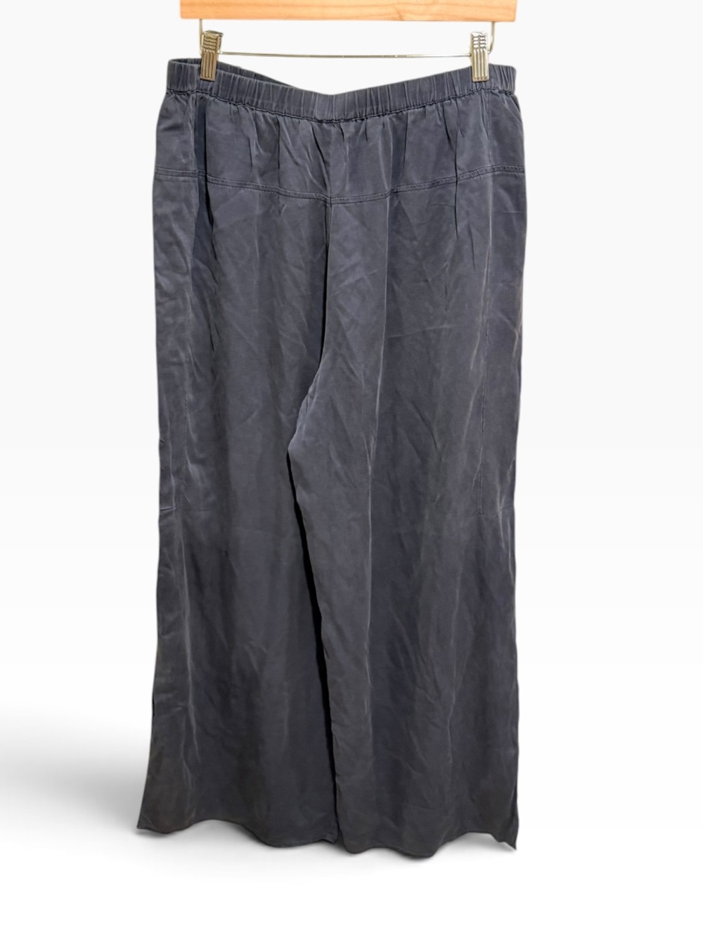 Quince Wide-Leg Maxi Skirt Pant - Charcoal
